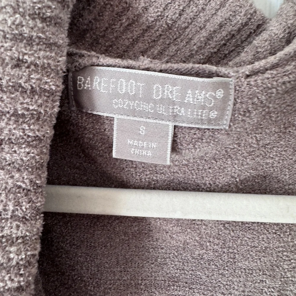 Barefoot Dreams Soft Taupe Cardigan - Picture 2 of 4